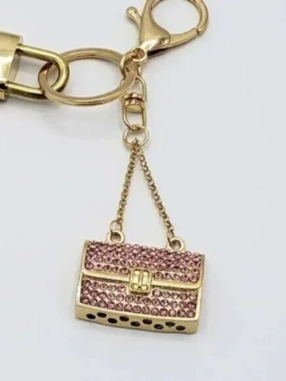 LV Gold Padlock 🔑 Authentic Louis Vuitton Charm + Unbranded Bag Keychain